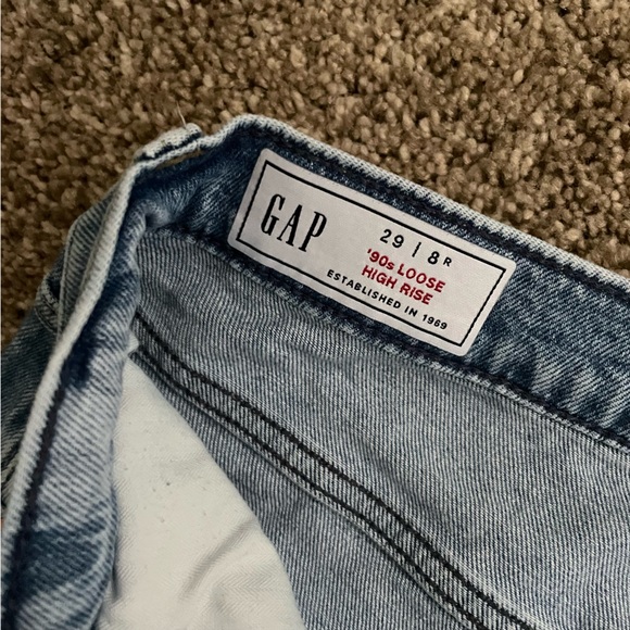Gap 90’s Loose High Rise Jeans, 29/8R - Picture 6 of 7